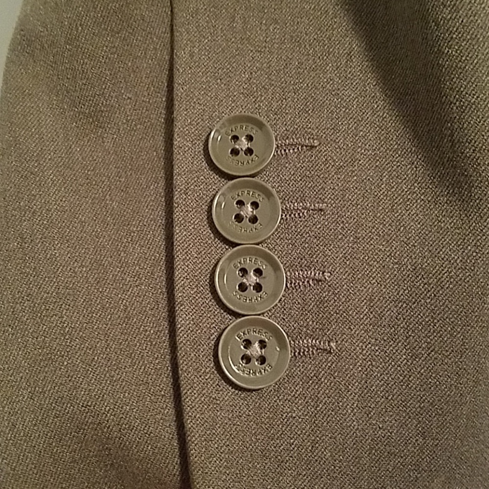 One Button Express Suit Jacket - Picture 4 of 5
